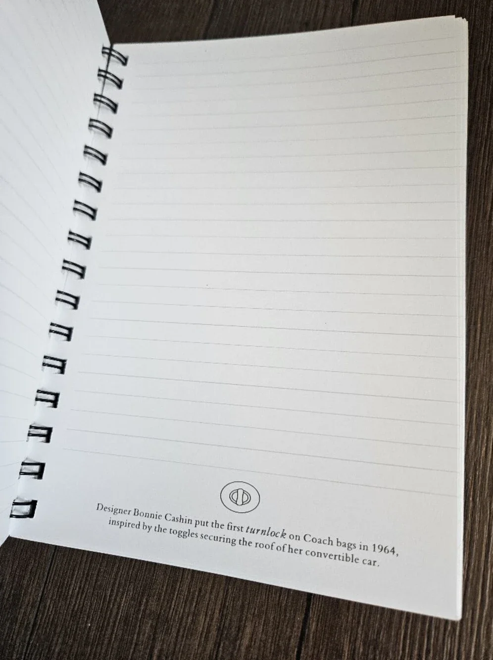 NEW COACH New York Spiral Notebook | Heritage Story | Protective Cover